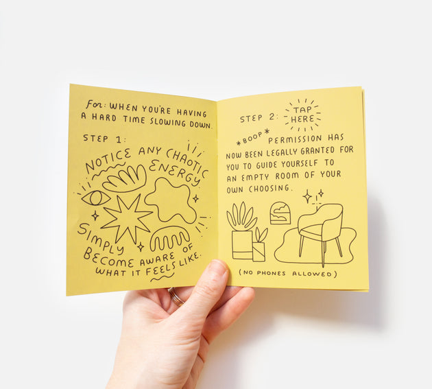 Little How To Take A Break Zine