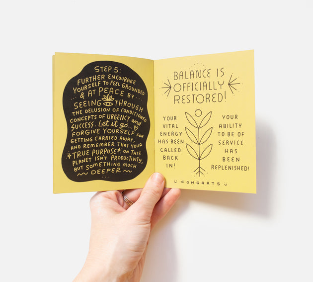 Little How To Take A Break Zine