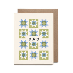 Dad Quilt Card