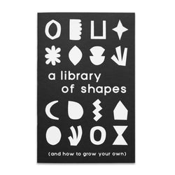 A Library of Shapes Risograph Zine