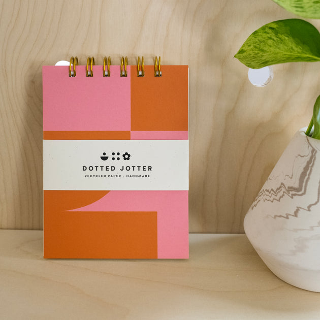 Vibrance Geometry Dotted Jotter