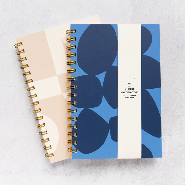 Ice Pebble Lined Notebook
