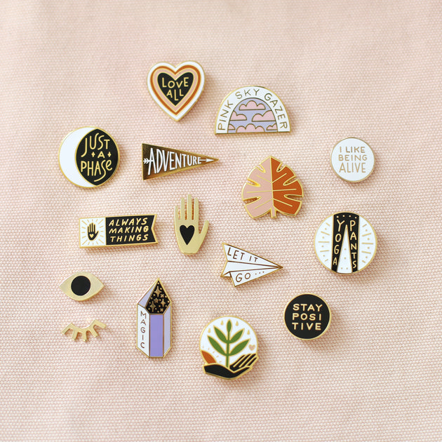 Always Making Things Enamel Pin