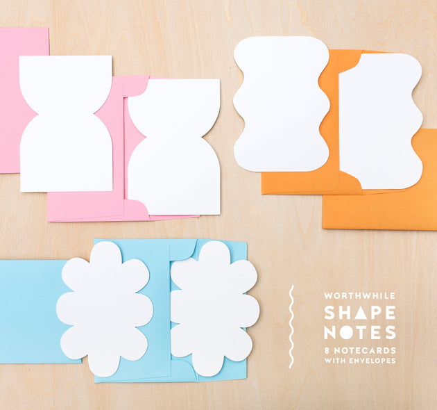 Shape Notes - Set of 8 - Vessel