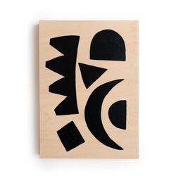 Shape(s) 045 • 5 x 7 Painting