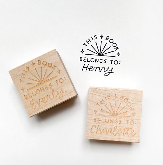 Custom Kids Book Stamp