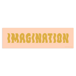 Imagination Die Cut Sticker