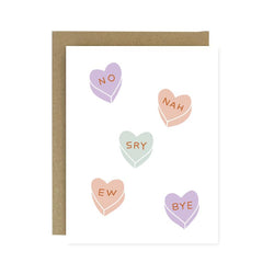 Sale - Rejection Hearts Card