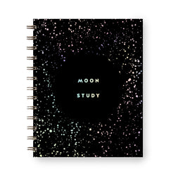 Sale - MOON STUDY reflection journal - Black