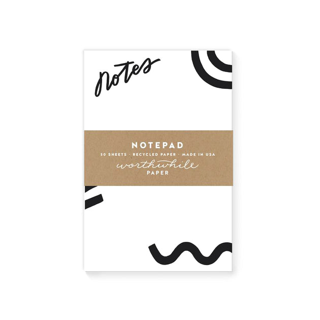 Notes Notepad - Shapes
