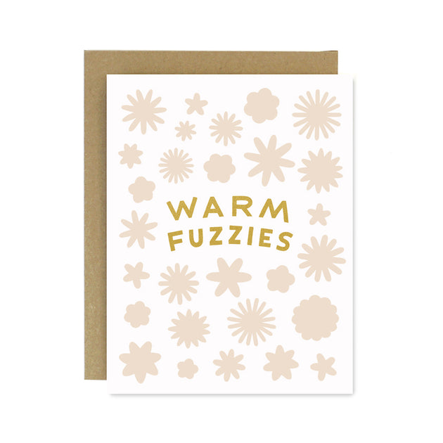 Warm Fuzzies Screen Printed Card