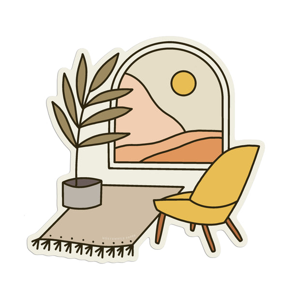 Nice View Die Cut Sticker