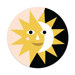 Day & Night Die Cut Sticker