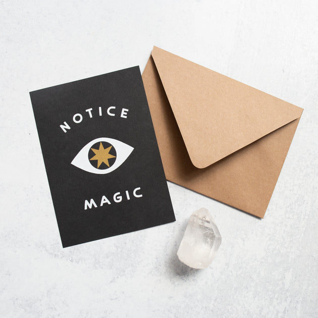 Notice Magic 5x7 Screen Print