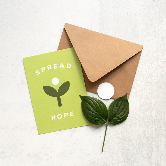 Spread Hope 5x7 Screen Print