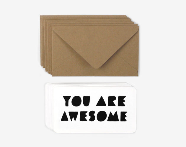 You Are Awesome Mini Note Set