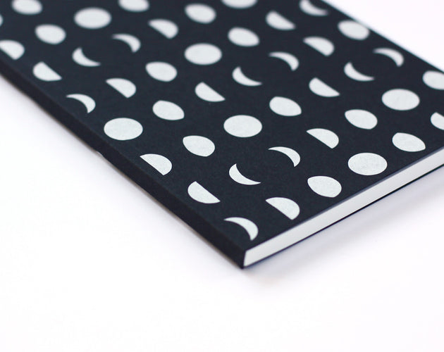 Moon Pattern Notebook