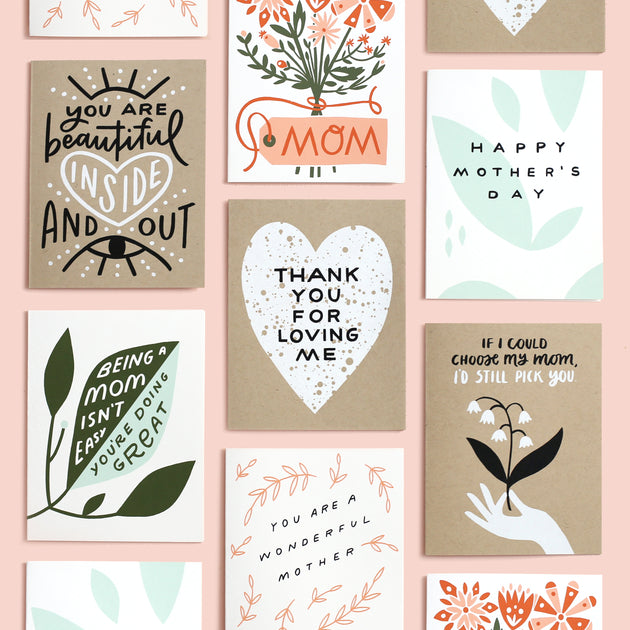 Being a Mom Isn't Easy Screen Printed Card