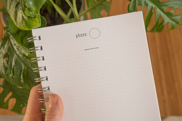 MOON STUDY reflection journal - Natural