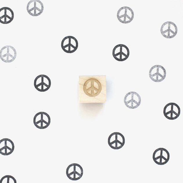 Mini Peace Sign Stamp