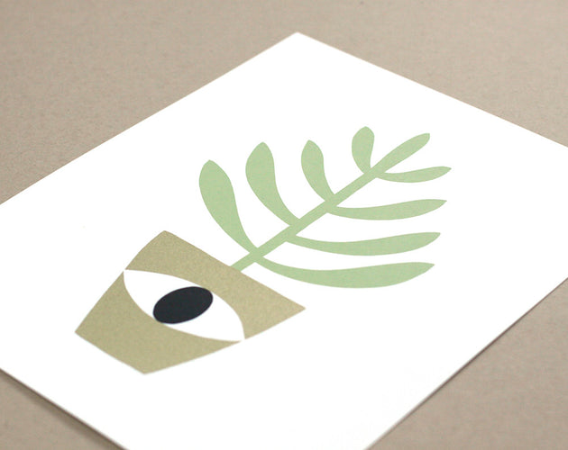 Sale - Plant Wisdom 8 x 10 Screen Print