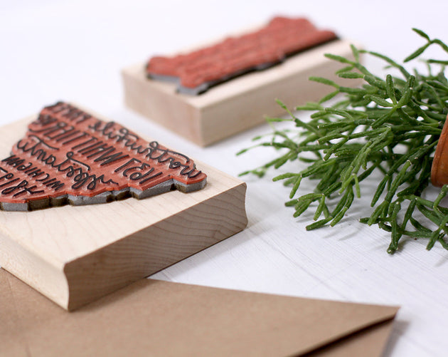 Custom Return Address Stamp - Cacti